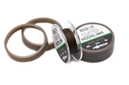 Korda Basix Coated Hooklink 10m NEW Carp Fishing Hooklink *All Breaking Strains* - Picture 6 of 6