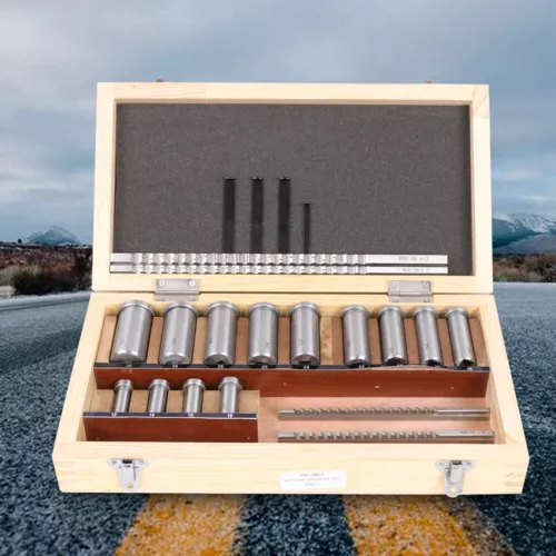 22Pcs HSS Metric Keyway Broach Set Metric Size Metalworking Tool 4mm 5mm 6mm 8mm