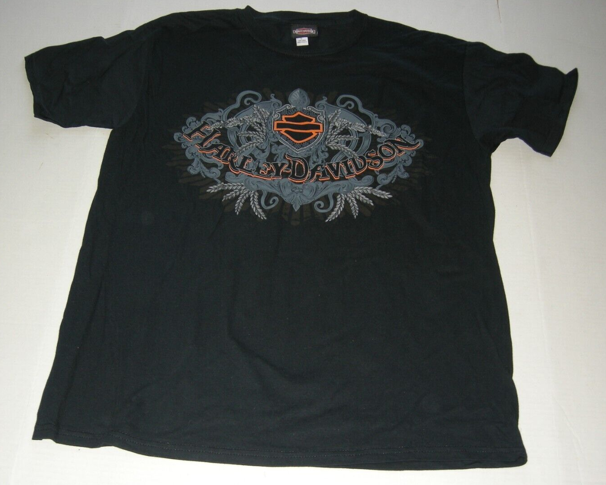 【HARLEY-DAVIDSON】L/S Tee バーアンドシールド 両面ロゴ Harley Davidson Men's S/S T-Shirt W/Bar & Shield Logo On