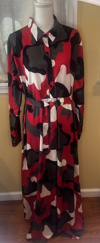 Pink Camo Maxi Dress 4XL