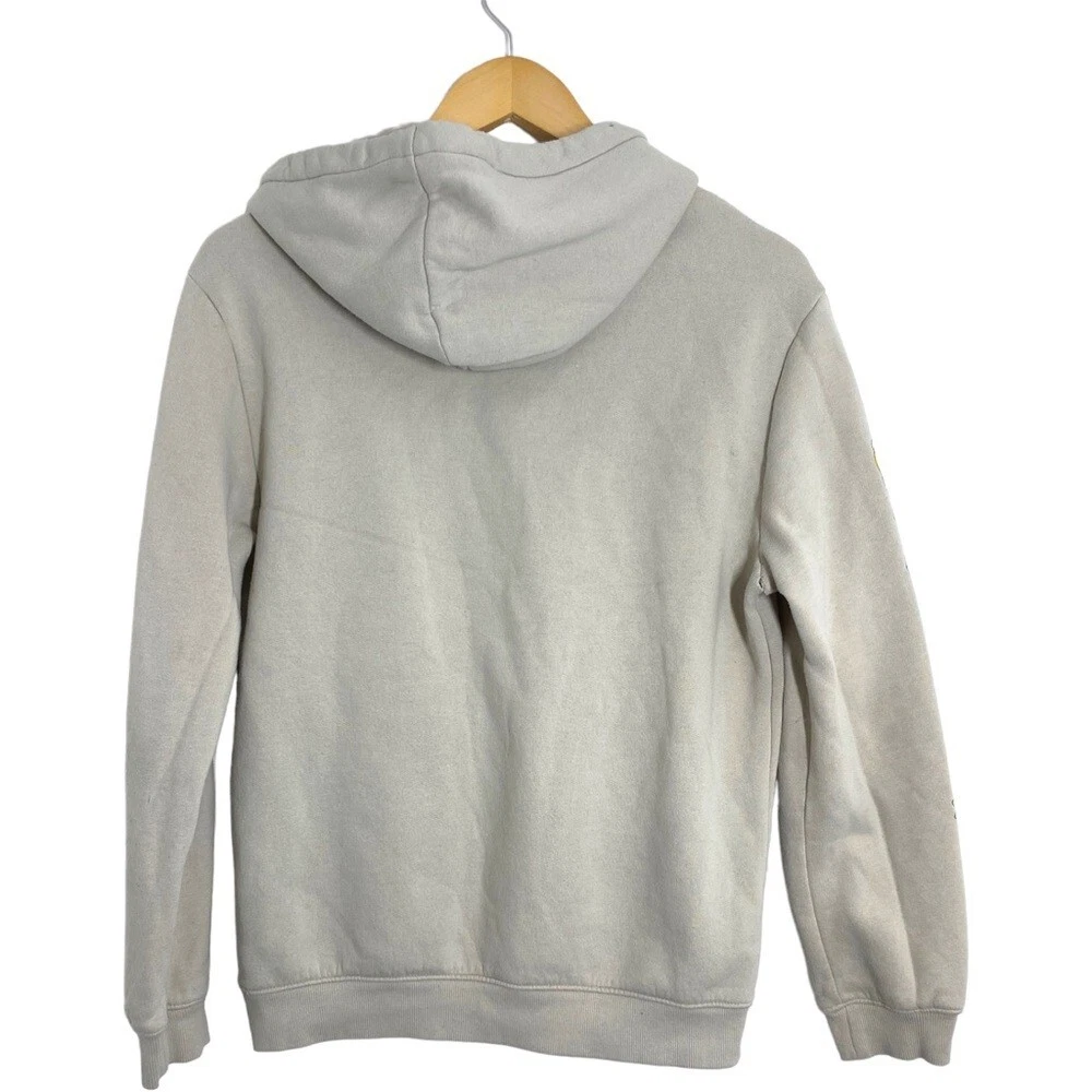 hu0026amp;m regular fit simpsons graphic hoodie size s long sleeve hooded beige  | eBay