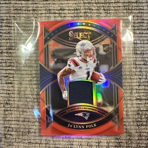 Muestras de novato Panini Select 2024 Ja'Lynn Polk #RS-JPK Red Prizm (RC) - Imagen 1 de 2