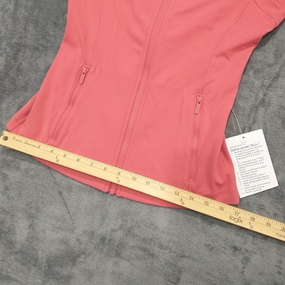 Lululemon Athletica Size 6 Sakura Pink Nulu Define Jacket (New