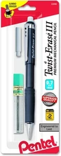 Pentel Twist-Erase III Mechanical Pencil, 1 Count (Pack of 1), Assorted 