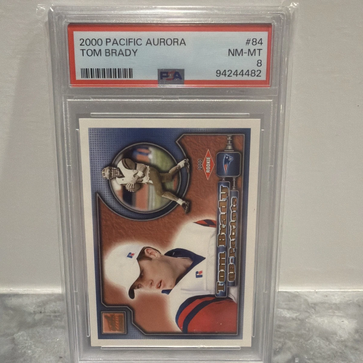 Tom Brady Football Pacific Rookie Sports Trading Cards