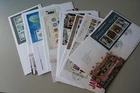 * GB Fine Collection of 10 MINIATURE SHEET First Day Covers Special Cancels
