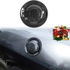 Gas Cap Fuel Filler Door Gas Tank Cap Trim Cover for 2009+ Dodge Challenger A
