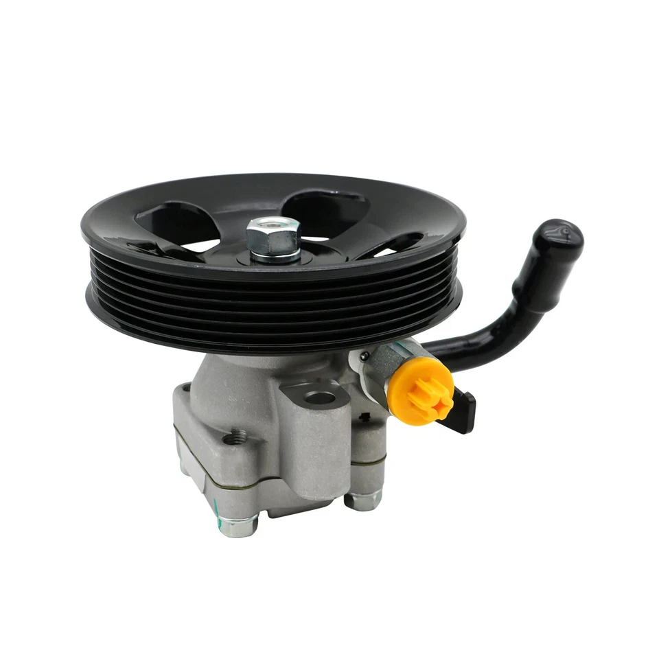 Power Steering Pump w/ Pulley for 02-05 Hyundai Sonata 01-06 Kia Magentis Optima - Image 2 of 4