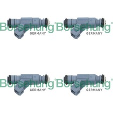 4x Borsehung Einspritzdüse für Audi A4 Cabriolet 8H7 B6 8HE B7 1.8 T VW