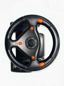 SEGA Dreamcast Racing Controller HKT-7400 Steering Wheel Tested Clean!