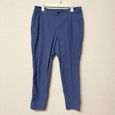 Lululemon Pants Mens Commission Warpstreme Golf Casual Tech Blue Size 34x30