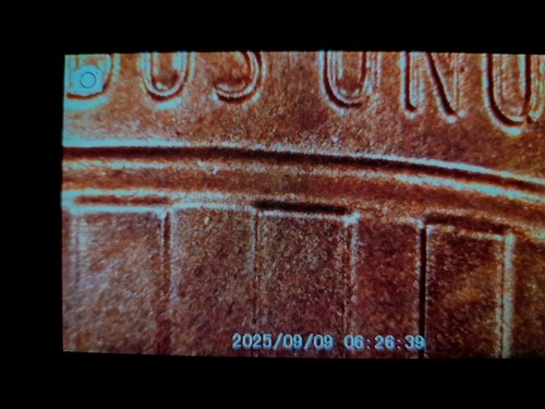 VDDR-001 Doubled Die Reverse 2024 D BU Lincoln Shield Cent DDR Penny Variety UNC - Picture 2 of 5