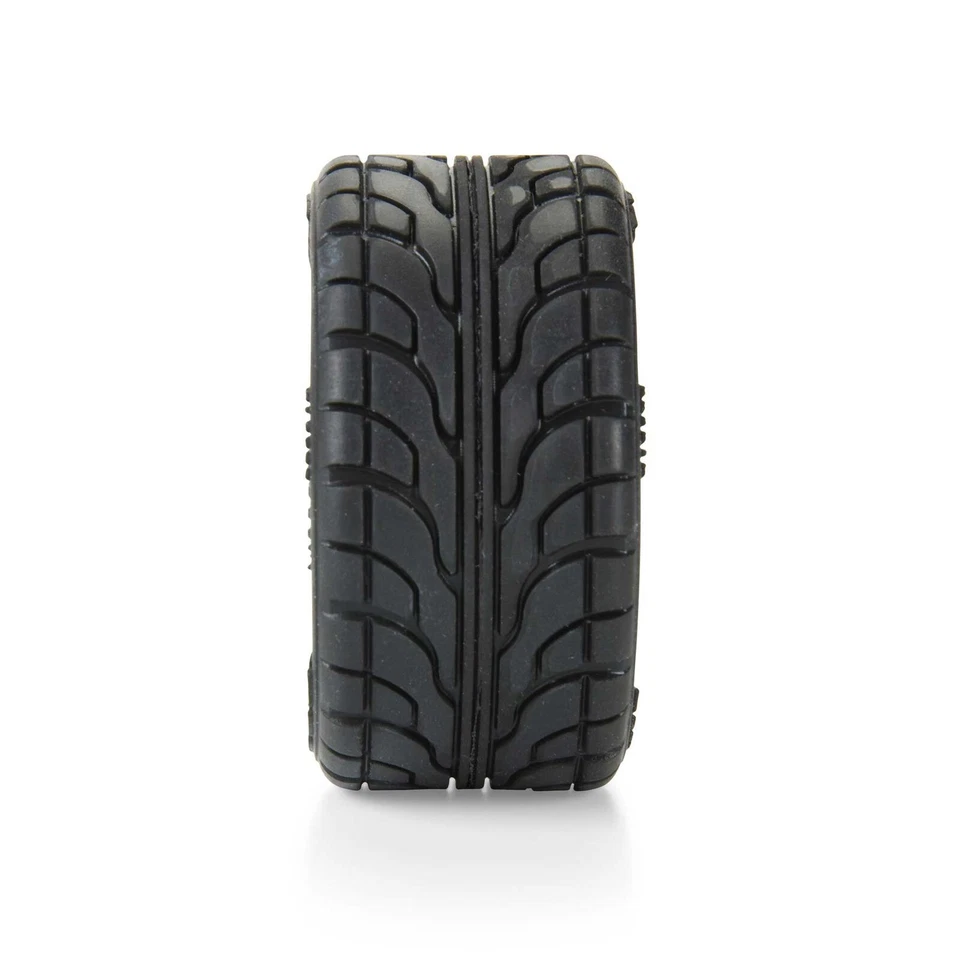 Pro-Line 1/12 Avenger Tires w/Overdrive Gray Wheel 8mm Hex (4) for Losi Race Car - Image 3 of 4