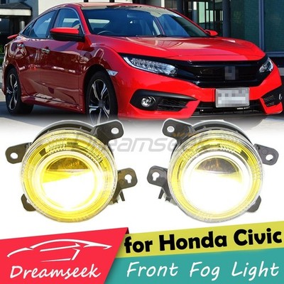2x Nebelscheinwerfer für Honda Civic Sedan Hatchback 2016-2021 Nebellicht Lampe