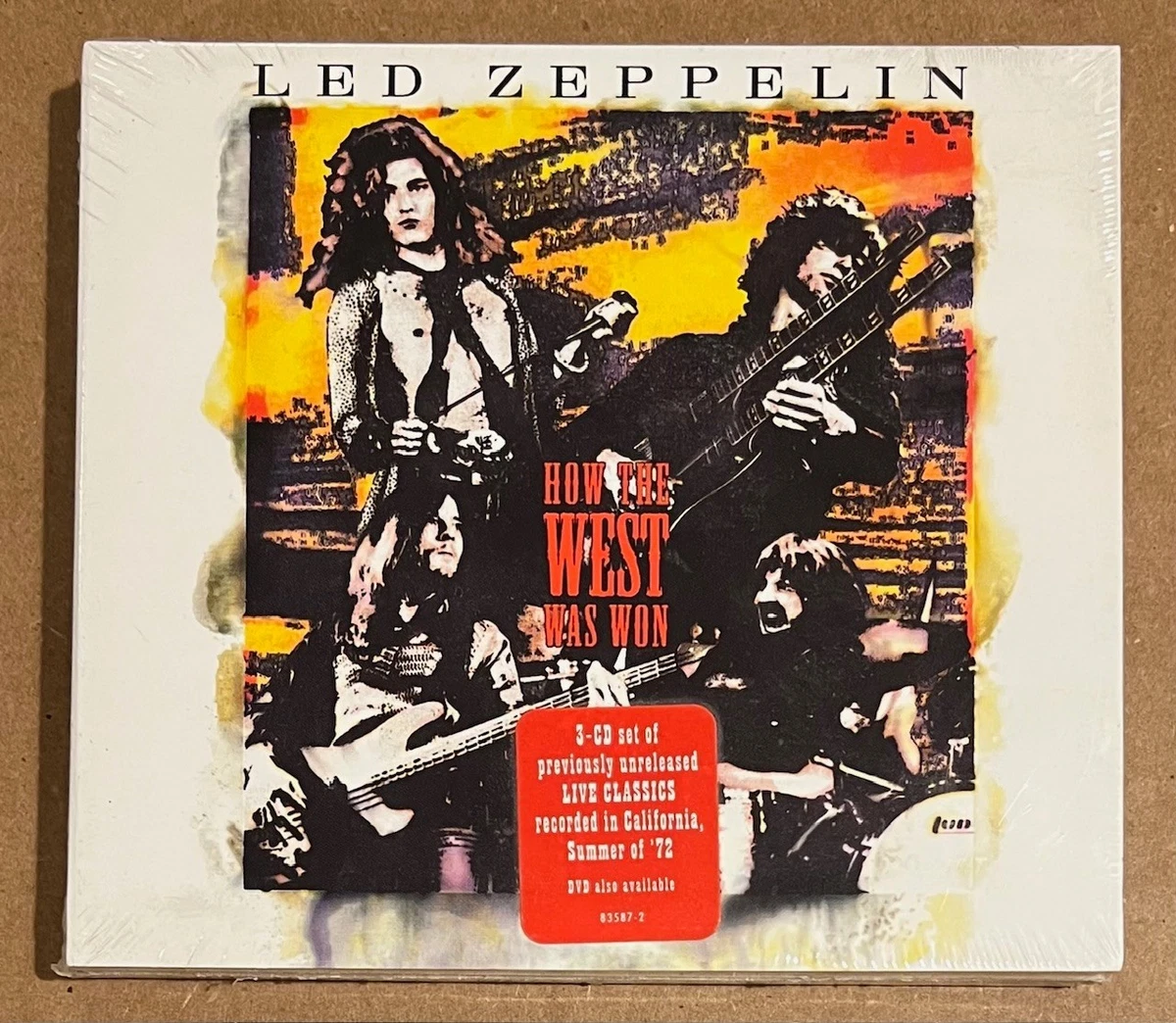 sealed 未開封 EU盤 Led Zeppelin 4LPBOX(analog) How The West Was