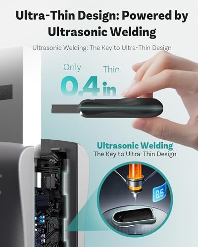  Mini 2025 2-in-1 Wireless CarPlay/Android Auto Adapter, 5GHz WiFi, Auto 