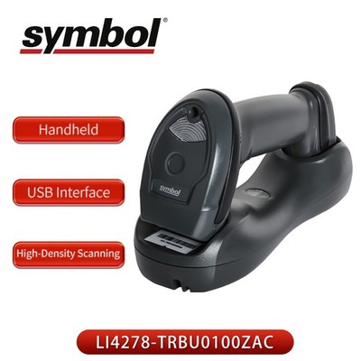 Zebra LI4278-TRBU0100ZAC 1D Scanner Bar Wireless Barcode Scanner Code Reader