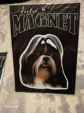 Dog Magnet Shih Tzu Magnetic Car Auto Kitchen Fridge Locker