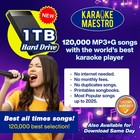 Karaoke English 120K Songs in a HD with Professional System Best Software
