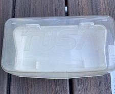 TUSA Adult Snorkel Mask Case Only With Owners Instruction Booklet
