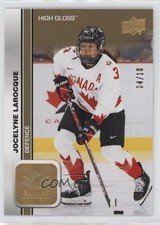 2023 Team Canada Juniors Women's WC High Gloss 4/10 Jocelyne Larocque #44 sq1