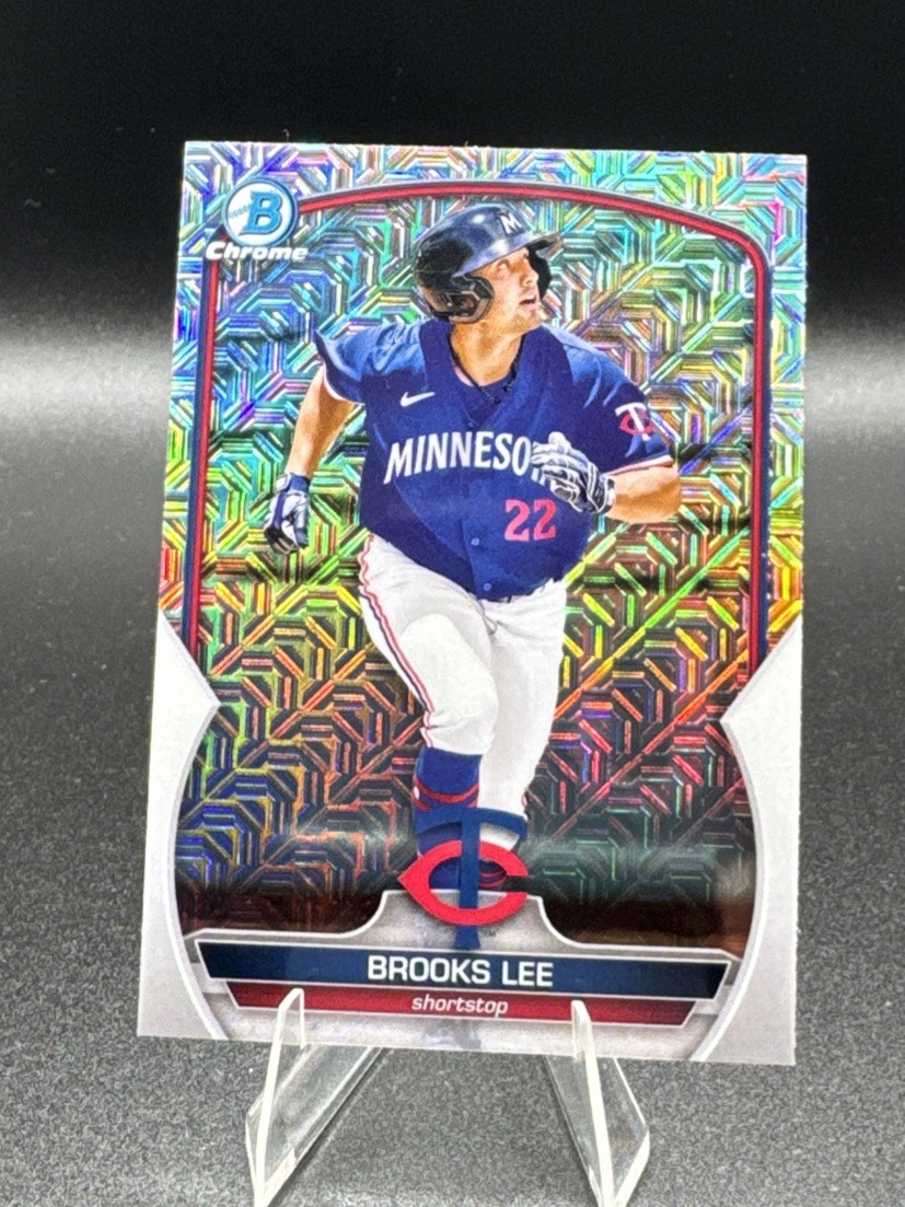 2023 Bowman - Chrome Prospects Brooks Lee #BCP-31 Mojo Refractor