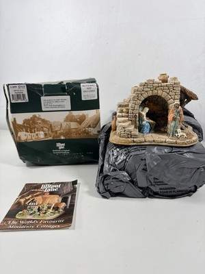 LILLIPUT LANE Away in a Manger Boxed Light Up Decoration Christmas Festive Rare