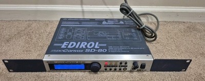 Used Roland Edirol SD-80 Studio Canvas MIDI Sound Module | eBay