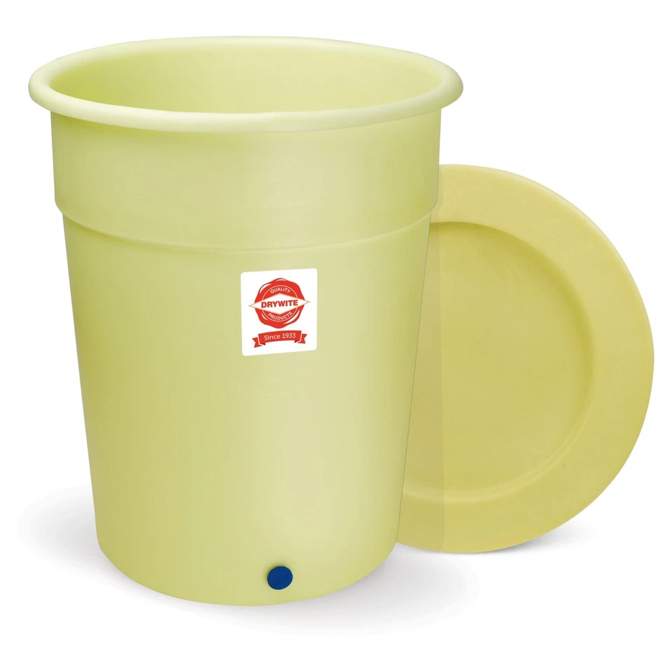 DRYWITE 15 Gallon Yellow Chip Bin Tub barrel Fish & Chip Shops SI-15