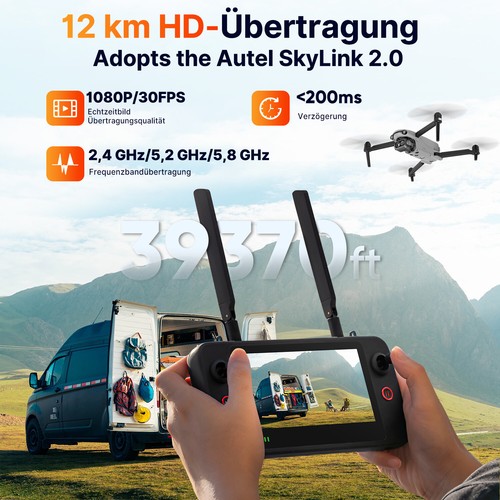 Autel Robotics EVO Lite Enterprise 640T NUOVO pacchetto drone termico - Foto 8 di 11