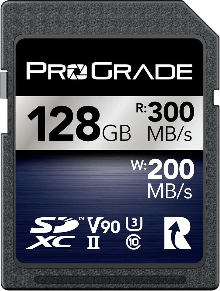 SDXC UHS-II V90 Iridium Card 128GB - Camera Compatible - Image 3 of 4