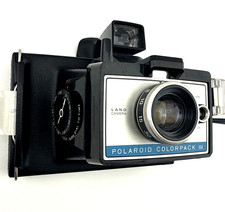 Polaroid Colorpack III Land Camera Instant Film Black Vintage USA