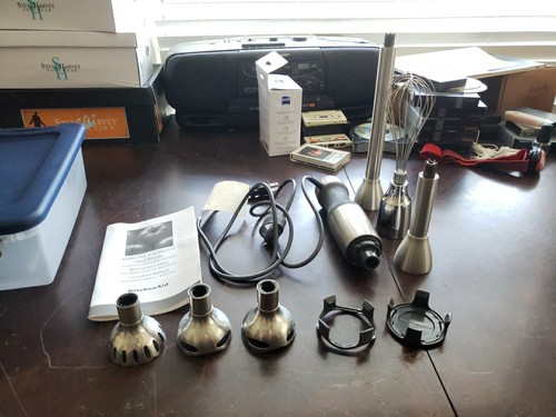 KitchenAid Immersion Hand Blender KHB2561-5 Speed with Attachments No Jars