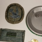Vintage Girl Scout Lot Robbins R Trefoil Pin 1940s Bluebird Crest Patches Button — photo 7