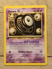 Unown [O] 69/75 Neo Discovery Regular on eBay