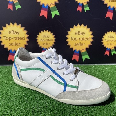 CHRISTIAN DIOR CD VINTAGE WHITE LEATHER SNEAKERS, SNEAKER SIZE EU 36 UK 3