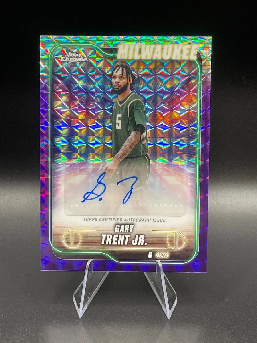 Gary Trent Basketball Autographed Sports Trading Cards