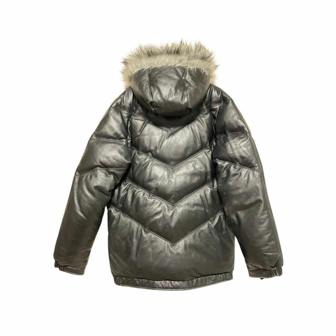 Used supreme 05AW Zip Up Leather Down Jacket Black L | eBay Used supreme 05AW Zip Up Leather Down Jacket Black L | eBay