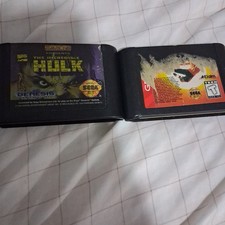 The Incredible Hulk (Sega Genesis, 1994) Loose Cartridge - Authentic - Unrated &
