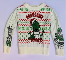 Disney Pixar Toy Story Ugly Christmas Sweater Merry Rex-Mas Toddler Sz 2T