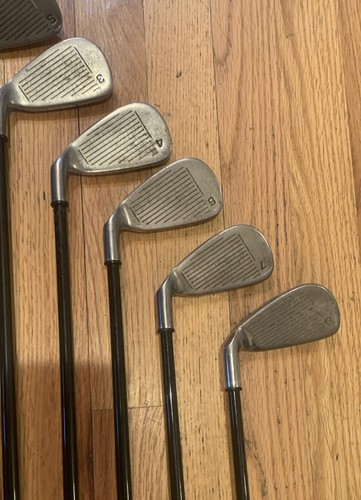 CALLAWAY Big Bertha Fusion IRON Set Graphite Flex F E.R.C- P, S, 3, 4, 6, 7, 8 - Picture 3 of 7
