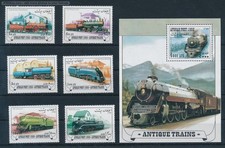 [123306] Afghanistan 1998 Railway train eisenbahn locomotive with Sheet MNH