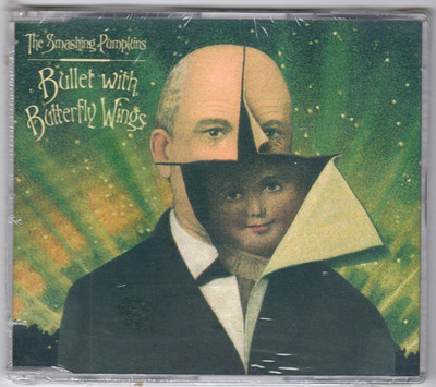 Smashing Pumpkins U.K. CD Maxi-Single ''Bullet With Butterfly WIngs'' Virgin, SEAL