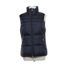 Emporio Armani, Daunenweste, Damen, Größe: M, Blau, Polyester, Einfarbig #pFb