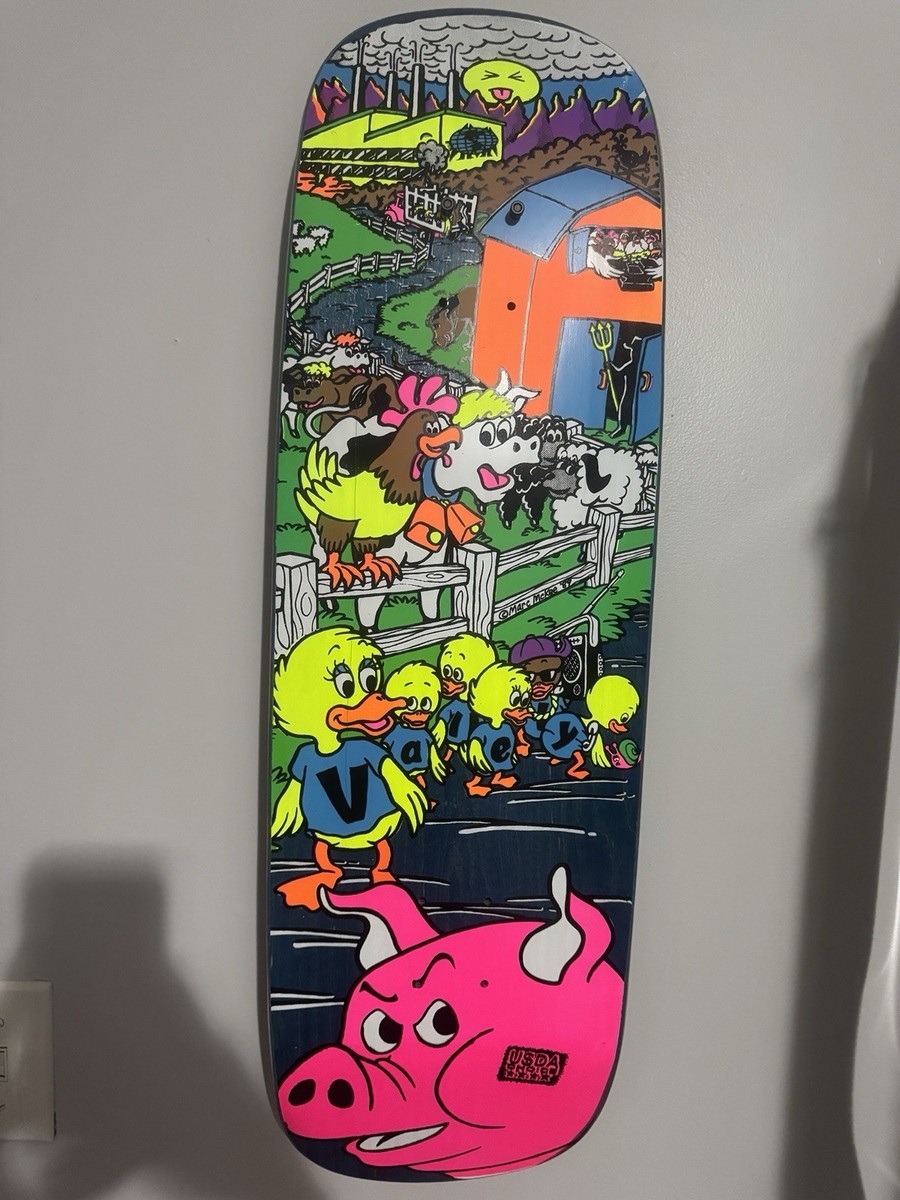 Mike Vallely Barnyard Prime World Industries Skateboard Marc McKee