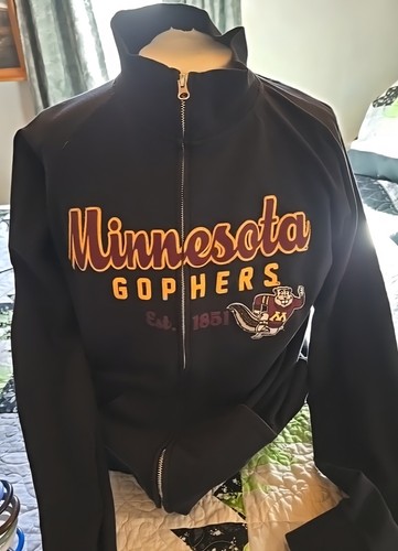 VTG University of MN Full Zip Ladies XL Sweatshirt Stitched/Embroidered Logos EC - Picture 5 of 12