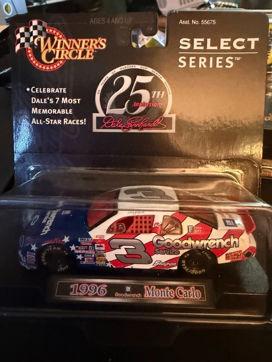 Winner's Circle Dale Earnhardt Diecast Racing Cars 1996 Vehicle