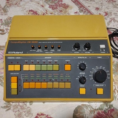 Roland CR-5000 CompuRhythm Analog Drum Machine getestet Vintage aus Japan
