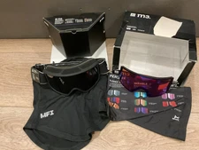 Anon M3 Snow Goggles Low Bridge Black Frame Polarized Smoke/Variable Violet