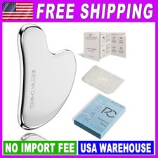 Gua Sha Facial Tools, Stainless Steel Guasha Tool for Acupuncture, Manual Massag